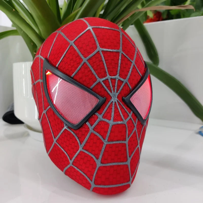 Hot Sale Marvel 1:1 Tobey Mask 3d Spider-Man Venom Helmet Lights With Mask Removable Lenses Mascara Cosplay Set Christmas Gift