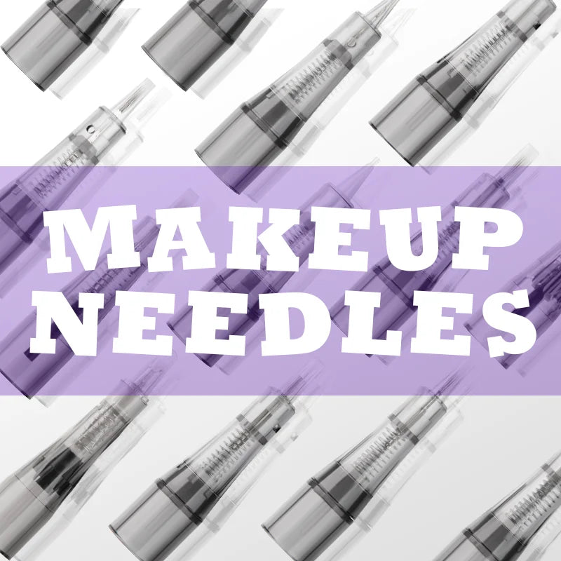 20PC Tattoo Needles Microblading Cartridge  Disposable Safety Sterilized For Micropigmentation Eyebrow Tattoo Accessori