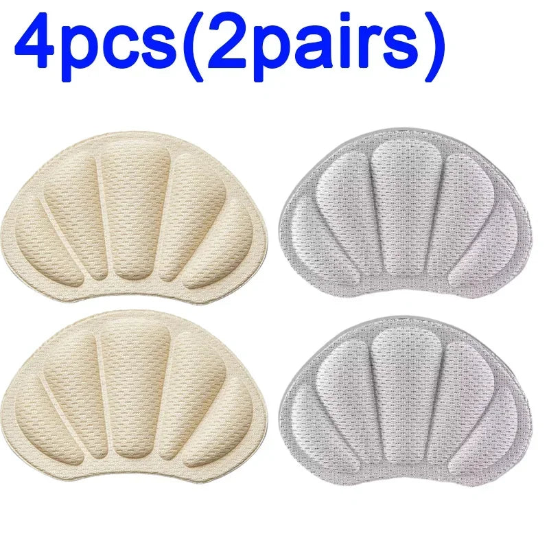 12pcs Foot Care Self-Adhesive Heel Protector Sticker Insoles for Sport Running Shoes Pad Adjustable Heel Liner Pain Relief pads