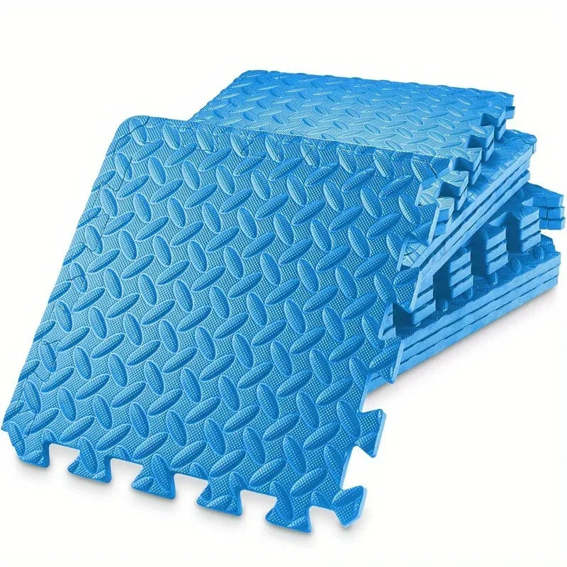 8/16pcs Interlocking Foam Floor Tiles Easy Assembly Fitness Training Rugs Soft Anti-Fall Interlocking Floor Mat Home Yoga Mat
