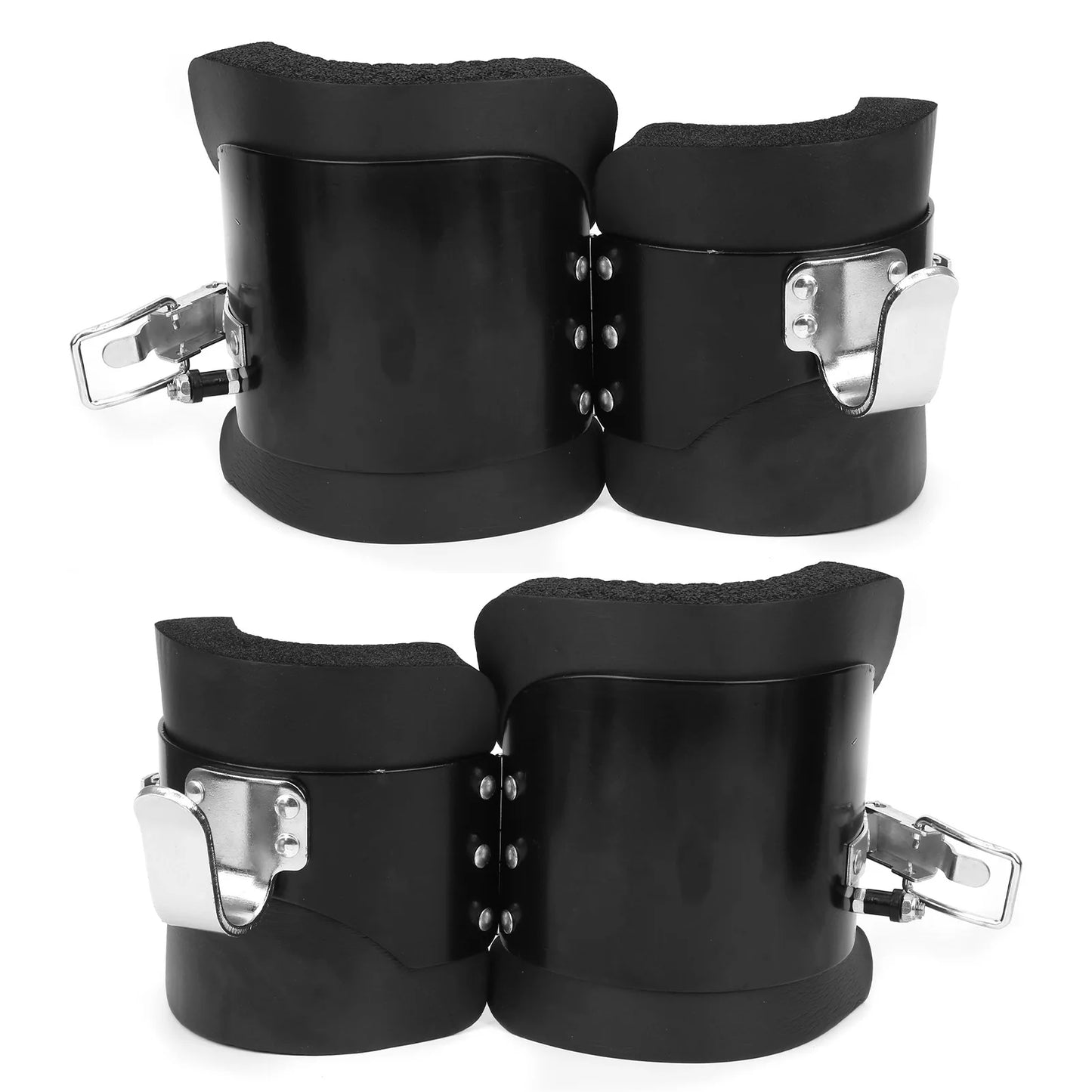 Upside Down Shoes Pair of Hanging Pull Up Boots Anti-Gravity Inversion Hang Up Boots for Home Gym Fitness Neck Back Pain Relief