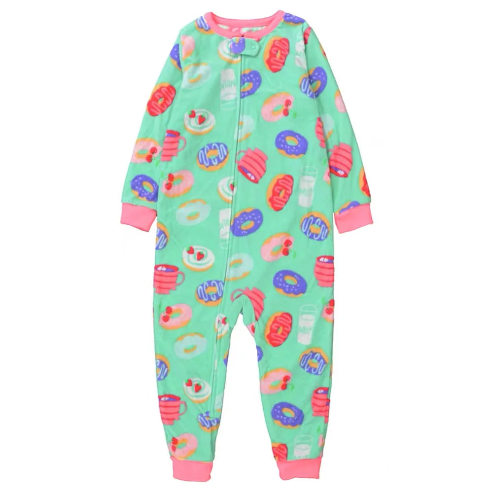 24M Toddler Baby Clothes Romper Children Fleece Outdoor Clothing Winter Warm Climbing Jumpsuit Zipper One-piece Coverall Pajamas