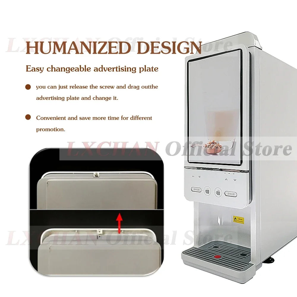 HomeWise CIMT2 Commercial Instant Soymilk Maker Automatic Instant Beverage Maker Soymilk/Coffee/Milk/Hot Chocolate 110V 220-240V