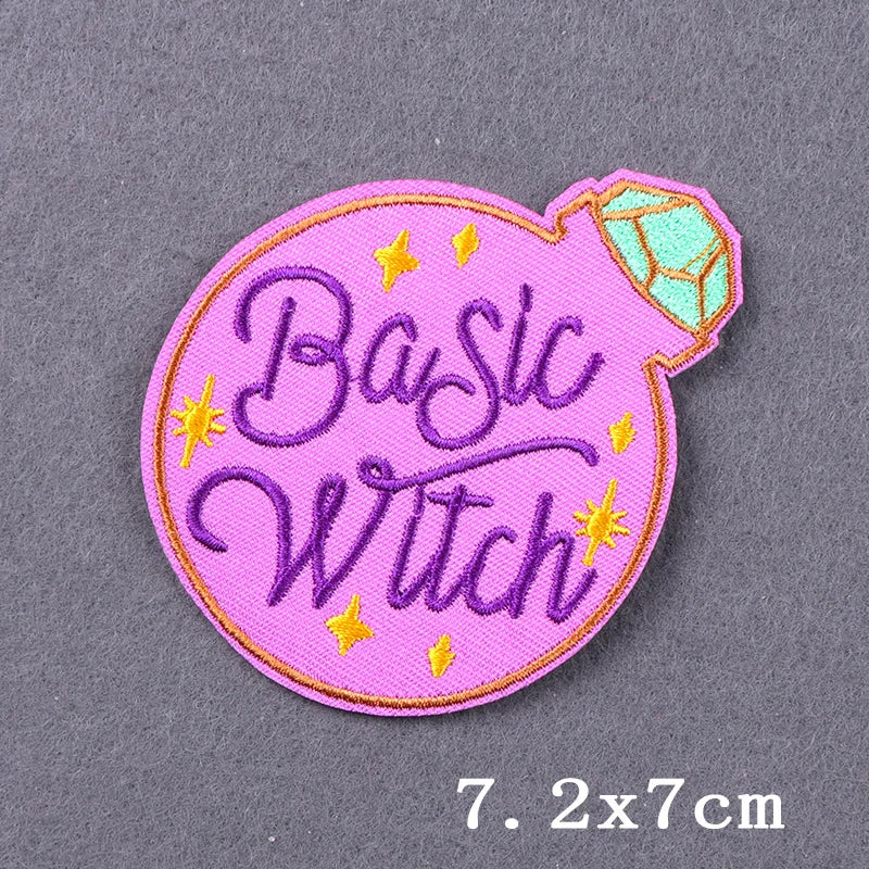 Mandala Iron On Patches For Clothes DIY Embroidery Applique Fusible Patch Ironing Stickers Letters Patch For Jacket Badge