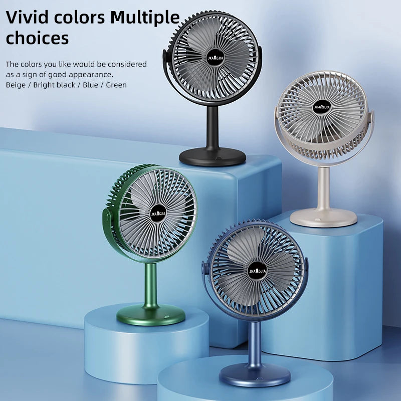 Small Electric Fan Home Dormitory Office Desktop High Wind Fan Portable Cooling fan Table Air circulators Fans Air Cooler