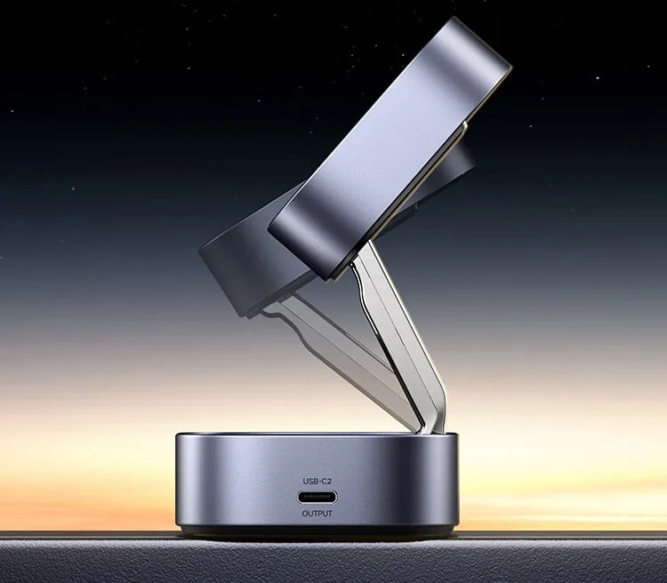 UGREEN Qi2 25W Magnetic Wireless Charger Stand Magsafe Fast Charger 2-in-1 Charging Stand For iPhone 16Pro 15 Pro Max/AirPods