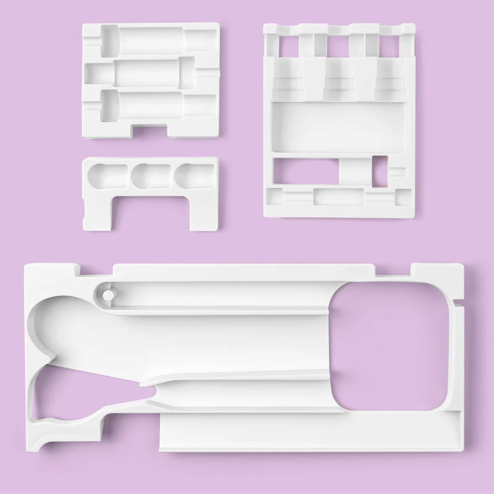 4pcs/Set Tools Storage Inserts for Cricut Maker 3 & Maker Weeding Tools Kit Tray Blades Housing Tip Accessories Organizer