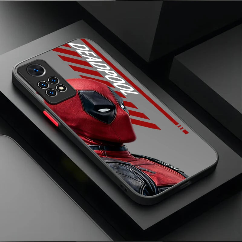 Bat Spider Man Venom Hulk Case For Xiaomi Redmi Note 14 13 12 11 Pro Plus 5G 12S 11S 10S 10 9 Redmi 14C 13C 12C 12 4G A3 A3X