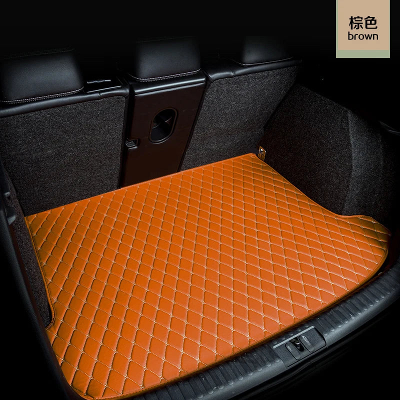 Car Floor Mats For VW Golf 4 MK4 1998 1999 2000 2001 2002 2003 car Accessories Leather Carpets Rugs Foot Pads