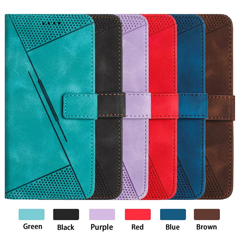 Stand Flip Wallet Case for Xiaomi Redmi 14C 13C 13R 12C 12 13 4G 5G 10 2022 11a 10C 10A 9C 9A 8A 7 8 6A Leather Protect Cover