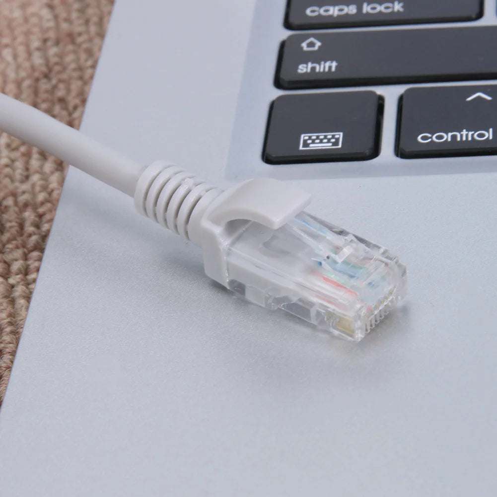 Cable Ethernet De Alta Velocidad Cat5e RJ45 Cable De Red LAN Enrutador De Ordenador Patch Cord , 1M/5M/10M/15M/20M/30M/50M