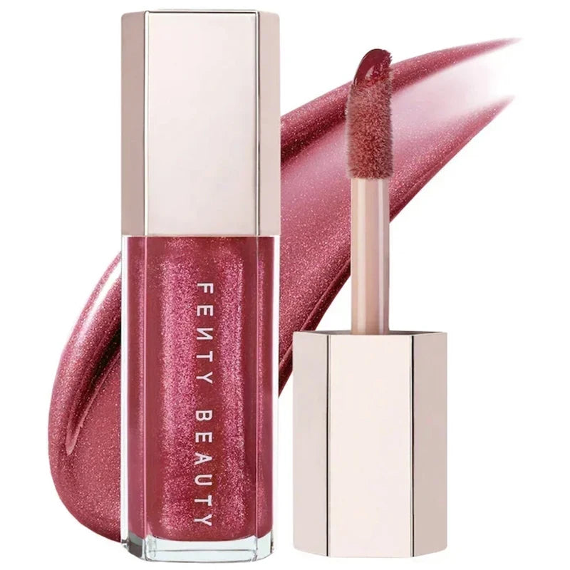 Fashion Fenty Beauty Lip Glaze Moisten Shine Glitter Lip Plumper Makeup For Beginner Liquid Lipstick Female Makeup Cosmetics