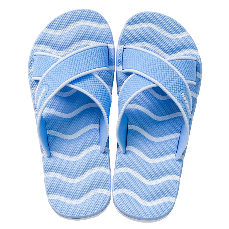 Couple Style Men's and Women's New Summer Beach Shoes Lightweight Flip-Flops Non-Slip Large Size Slippers Thick-Soled Anti-Odor