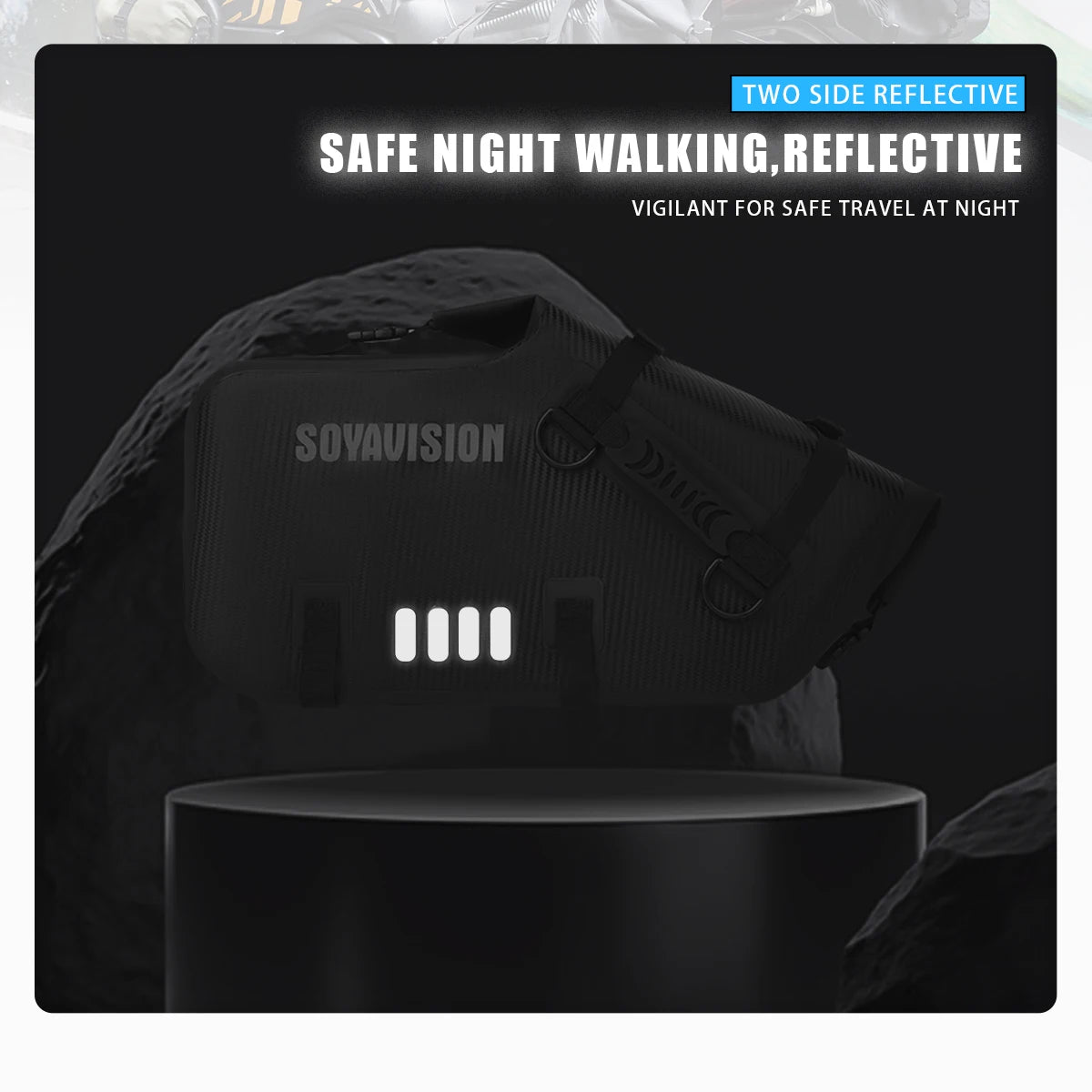 Waterproof Motorcycle Bag 18L 28L 48L Motorcycle Saddle Side Bag Large Capacity Universal Fit Motorcycle Pannier Bag