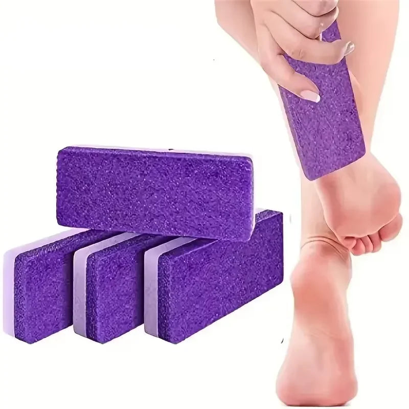 1/10Pcs Foot Pumice Stone Foot File Callus Dead Skin Remover Foot Heel Scrubber Smooth Feet In Seconds Pedicure Exfoliator Tool