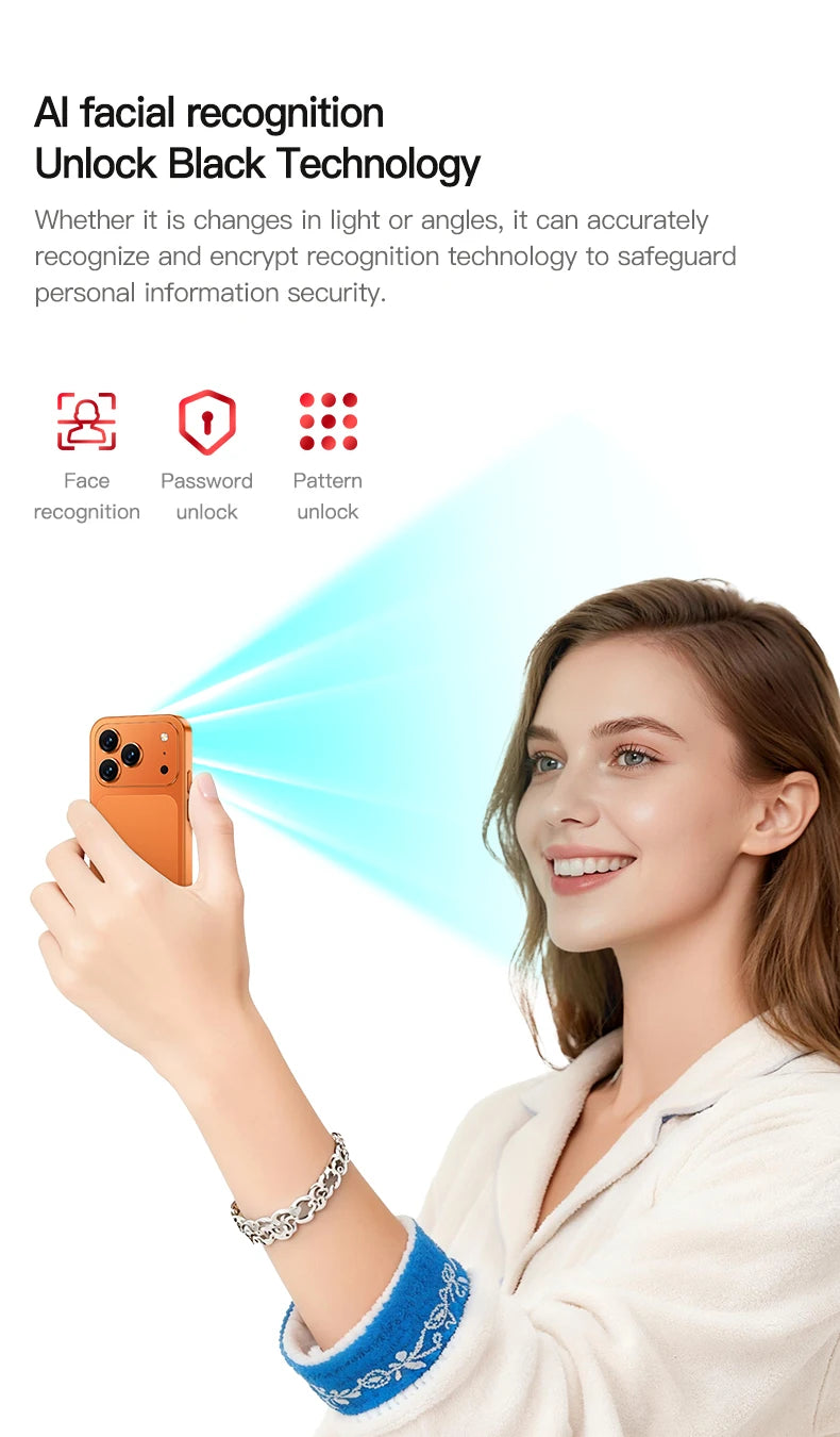 ONEMYTH 2026 new A18 Pro mini smartphone, 2GB RAM 16GB ROM, 4G network, 4.0-inch portable small Android phone