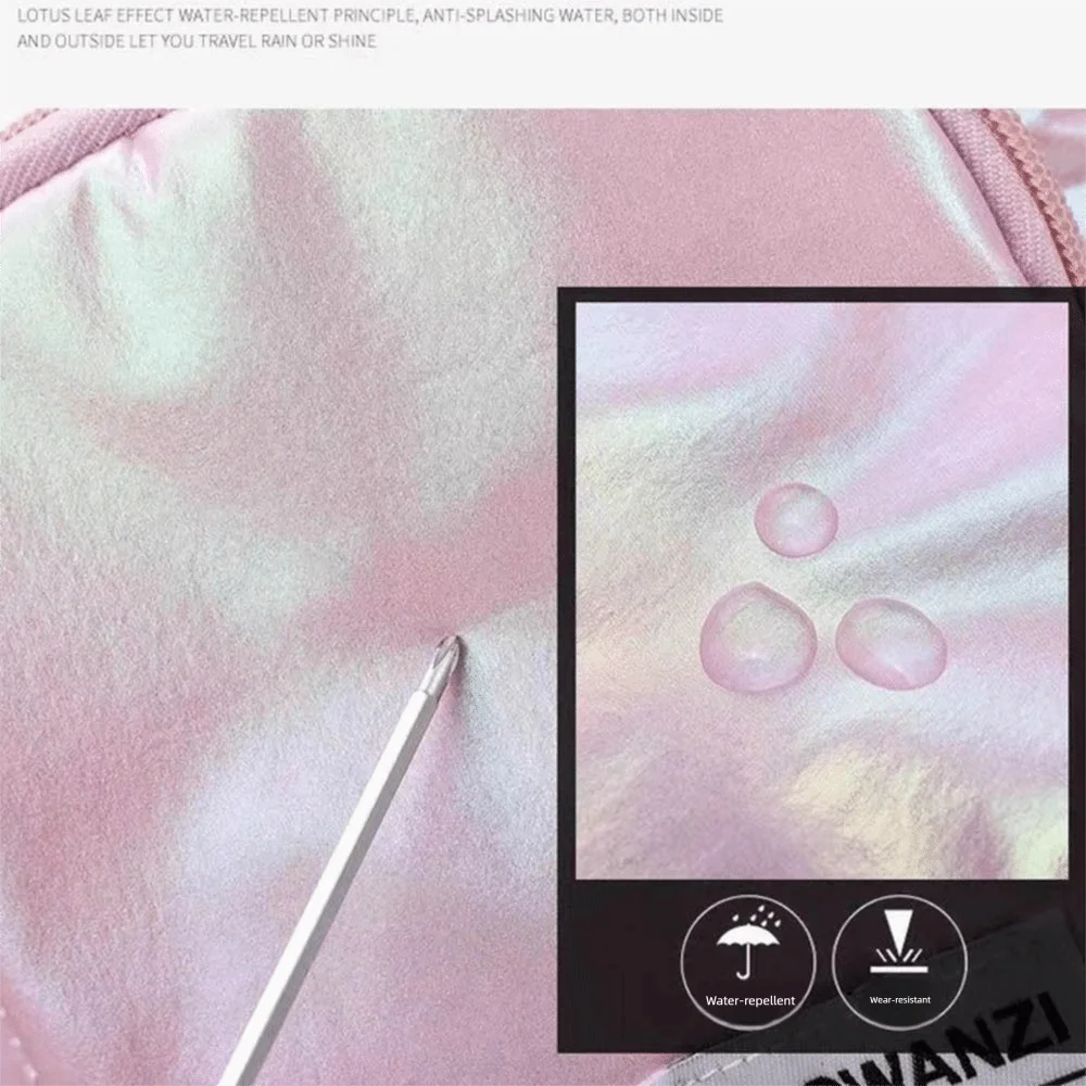 Pearl Glossy Gym Bag Wet Dry Separation Large Capacity Travel Luggage Bag Carry-On Waterproof Weekender Gym Tote Sports