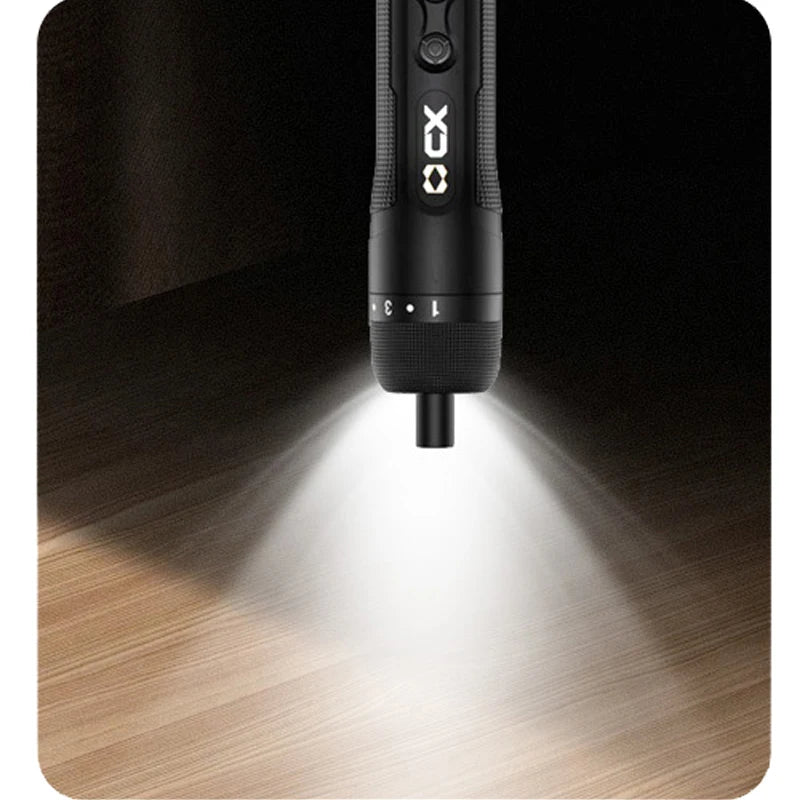 8-Speed Torque Cordless Electric Screwdriver Rechargeable 2000mAh Mini Drill 3.6V Power Tools Set Household Maintenance Repair