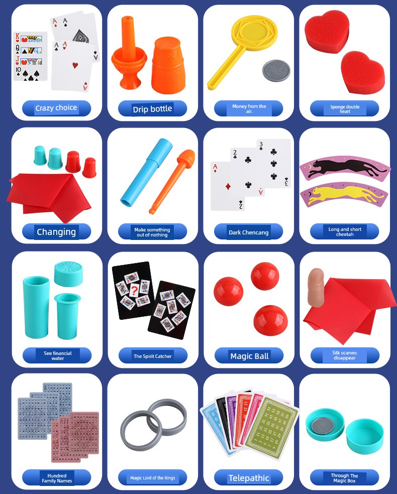 2025 Boy's Toy Hot Online Red Girl Magic Props 7 Children's Birthday Gifts Primary School Students over 6 Years Old