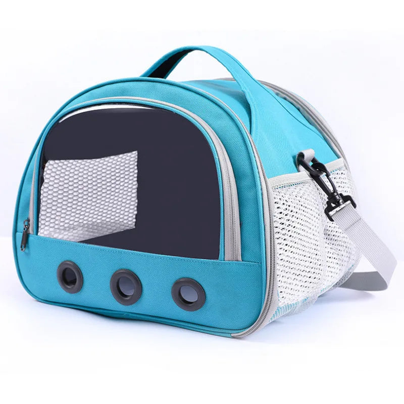 Cat bag, convenient for going out, pet dog, hamster, hedgehog, travel backpack, convenient outdoor bag bird mouse guinea pig bag