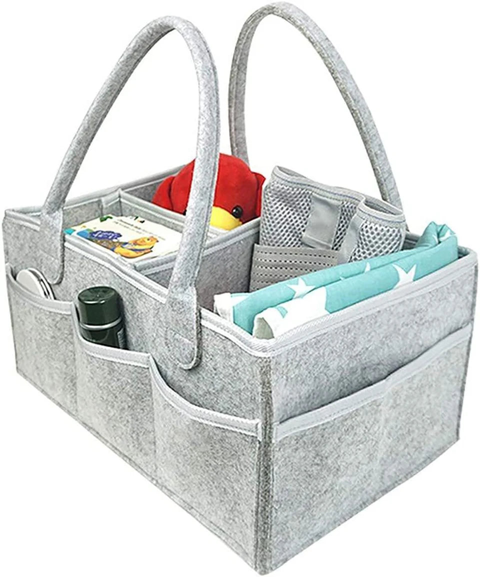 Baby Storage Bag Large Capacity Scientific Division Of Labor Lightweight And Convenient To Carry Stroller Accessories