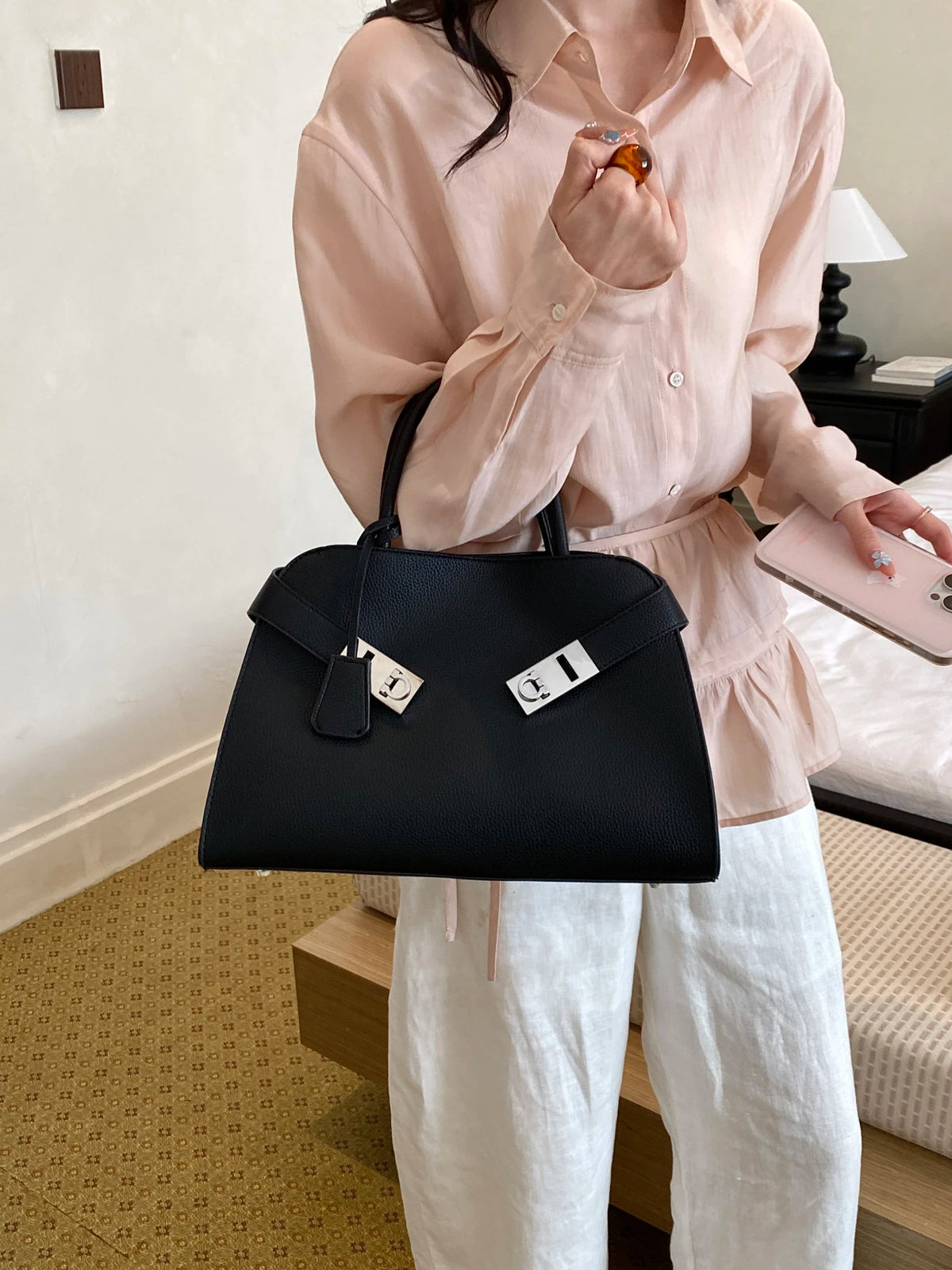 Luxury Brand Diaper Bag, Famous Designer Popular Classic Elegant, Leather Ladies Shoulder Messenger Purse