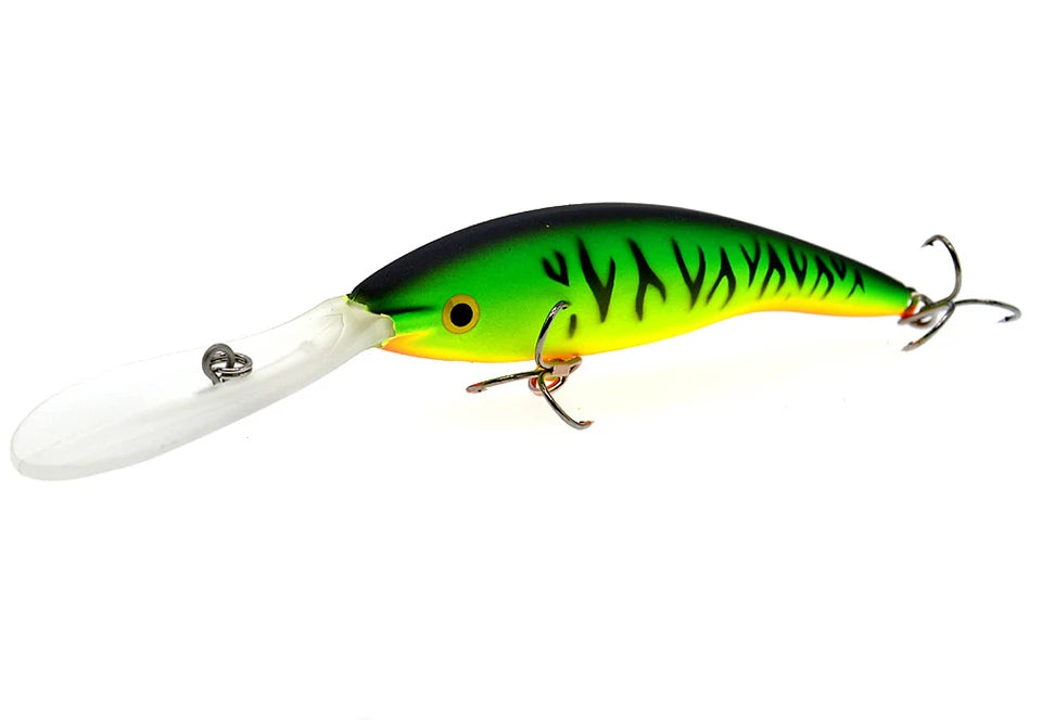 1PCS 14/20G 135/155MM Minnow Fishing Lure Wobbler Artificial Bionic Fish Swimbait Deep Tail Dancer Super Diving Hard Bait