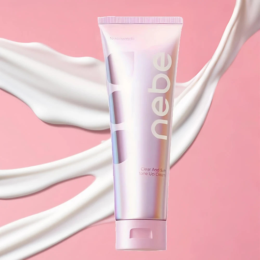 nebe Body Foundation Cream Whitening Moisturizer W/ Niacinamide, Natural Cover for Neck/Legs Wedding Long Lasting No Need Remove