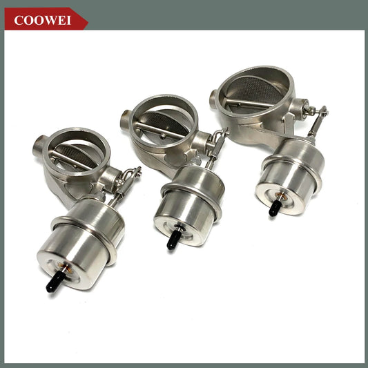 51 63 76 89 102mm Exhaust valve Normally Open Stainless Steel Exhaust Control Valve Cutout Set Vacuum Actuator