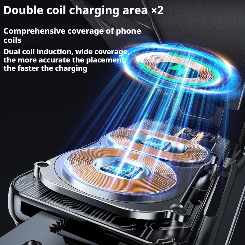 Eary 15W Wireless Car Charger for Huawei Mate XT Ultimate Car Phone Holder Mount Air Vent & Dashboard Fast Charging Accessories