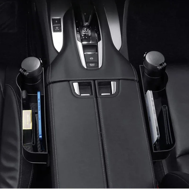 Car Seat Organizer Crevice Storage Box Car Organizer Gap Slit Filler Holder For Wallet Phone Slit Pocket Auto Car Accessories