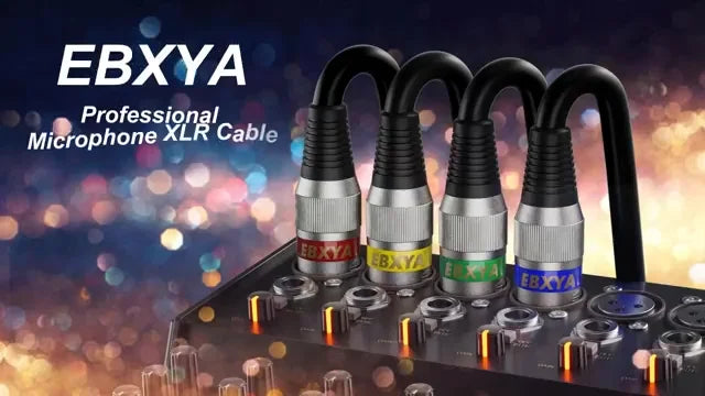 XLR Male to XLR Female Cable Professional Microphone Extension Cable For Recording Mixer Balanced Speaker XLR 3Pin Audio Lines