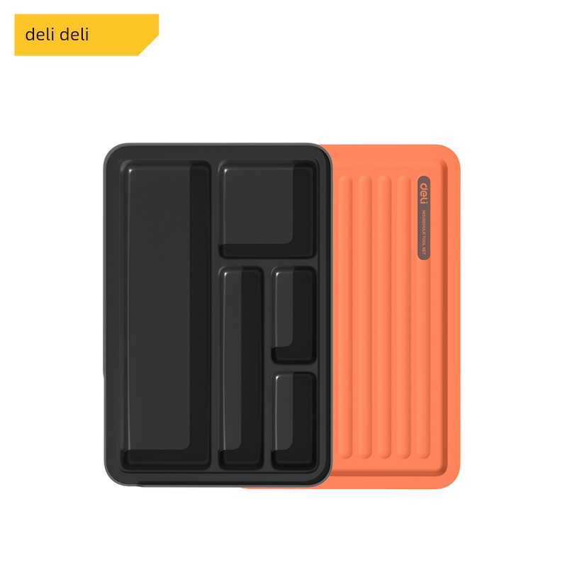 Deli Home Daily For Home Wire Cutter Hammer Lithium Electric Drill Emergency Repair Multifunctional Suit Tool H1001