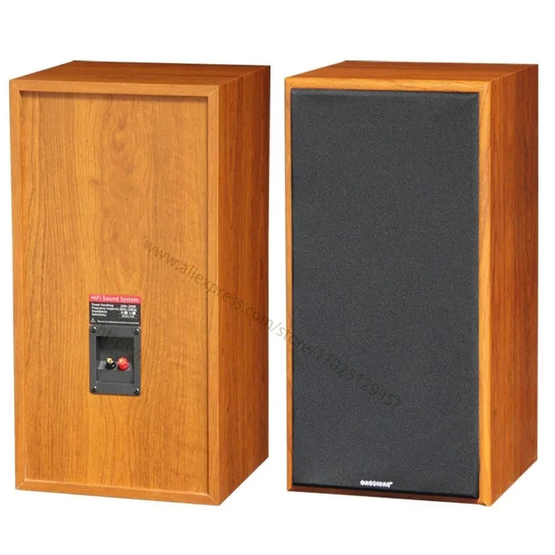 200W 8Ohm Hifi Bookshelf Speaker High School Low Bass Silk Film Tweeter F109 Fever Passive Speakers 10 Inch Monitor Sound Box