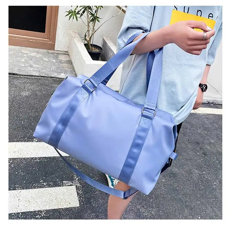 Large Travel Bag Women Tote Bag Handbag Waterproof Shoulder Bag Weekend Sports Gym Bag Female Personalized Custom Logo Pattern