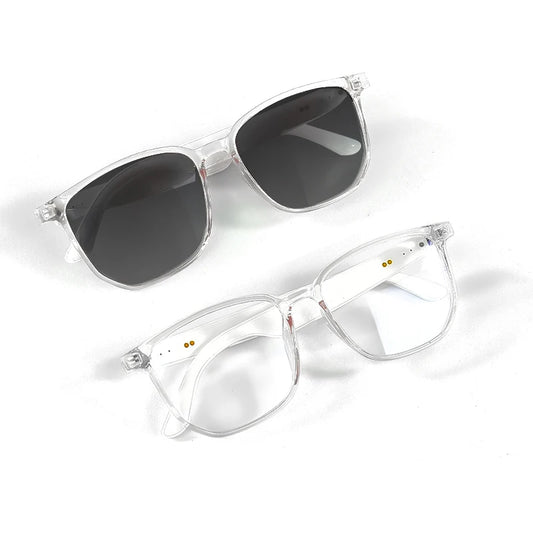 GS03 Smart Glasses for Men BT Sunglasses Earphone Outdoor Sports UV400 Polarized Anti Blue Light Lens IPX5 Intelligent Glass