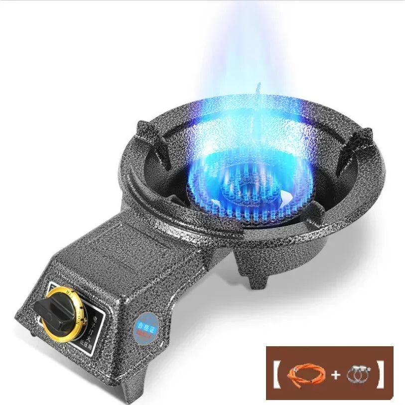 Powerful Gas Stove for Home and Commercial Cooking - Compatible with Natural Gas and LPG AN
