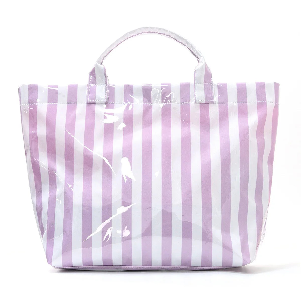 Cross-border striped tote bag high value lightweight handbag commuting large capacity portable travel shoulder bag