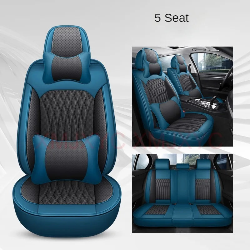 Pu Leather Universal Car Seat Cover for Mercedes A-Class W168 W169 W176 W177 A-Klasse A180 A190 A200 A220 A250 Auto Accessories