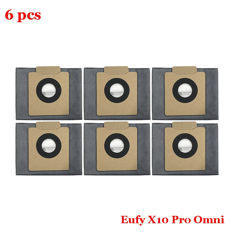 For Eufy X10 Pro Omni Replacement Parts Accessories Roller Side Brush Filter Mop Cloth Rags Pads Dust Bag Vacuum Cleaner Part