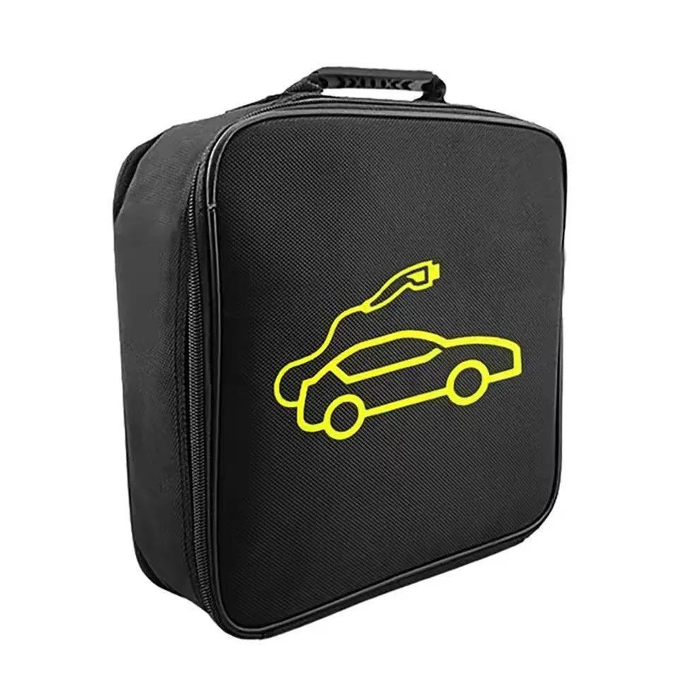 Electric Car charger Plugs Storage Carry Bag EV Car Charging Cable Sockets Waterproof Fire Retardant Equipment Container