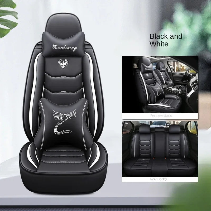 Universal Style 3D Car Seat Cover for HYUNDAI Tucson Santa FE I30 I40 Veloster Genesis Venue Terracan Ioniq Interior Accessories