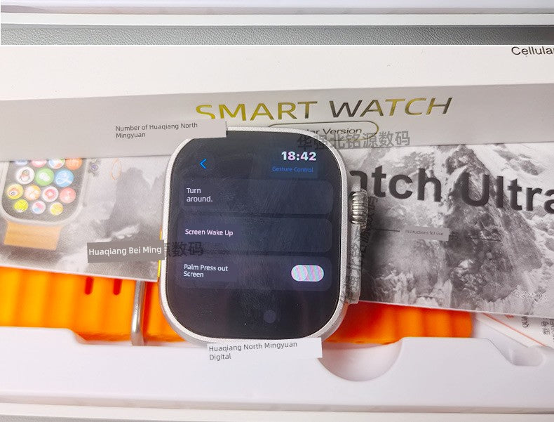 Huaqiang North New Arrival Dw100pro + Ultra Top with Smart Watch Plug-in Card and Shuncheng 5.0 Teenagers