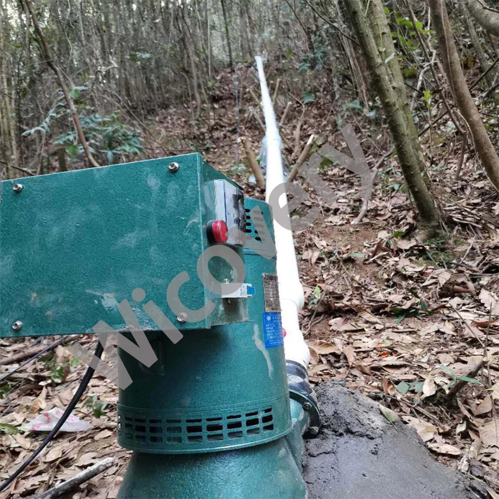 China Factory 50KW Electric Wind Turbine Hydroelectric Generator 380V Single Phase AC Power Energy Generator Lighting Charge