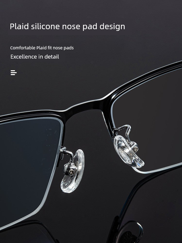 Yupingtang Super Light Presbyopic Glasses Men's Brand Anti-Blue Light Dual-Use Zoom Color-Changing Old Presbyopic Glasses Men