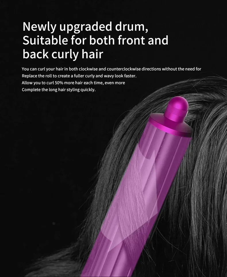 6-in-1 hair dryer set multi-function curling iron hair straightener hot air comb styling set for home salon-like effect