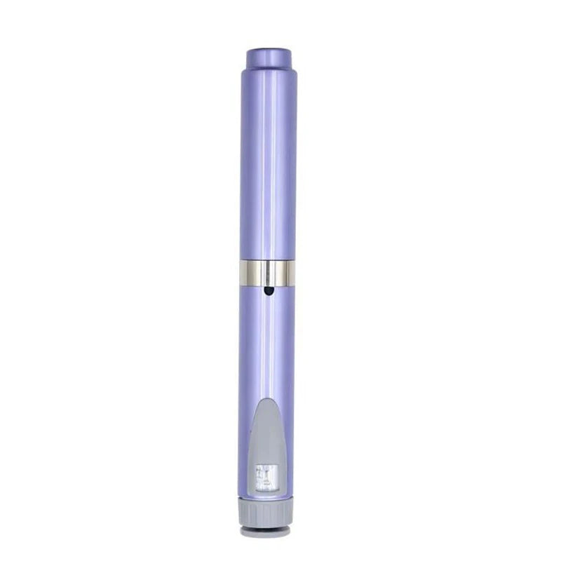 Portable Dose Adjustable Reusable Injector Pen Kit for Insulin Peptide, Comes with 10Pcs 3ML Replacement Cartridges