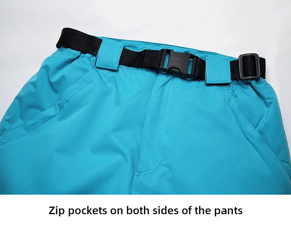 Winter Ski Suit for Men Outdoor Sports Warm Windproof Waterproof Snow Jackets Pants Male Ski Equipment Snowboard Jacket SK032