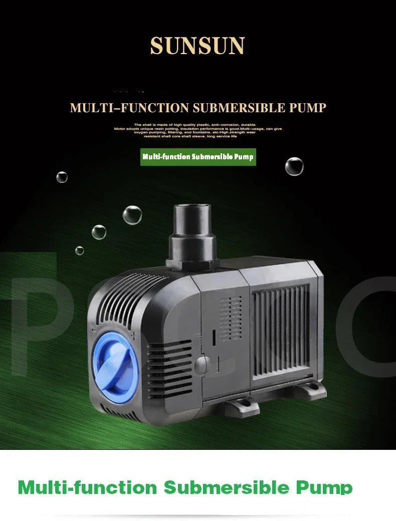 SUNSUN HJ-500 HJ-600 HJ-1100 HJ-1500 HJ-2200 HJ-2500 HJ-3000 Aquarium Fish Turtle Tank Water Pump 220v