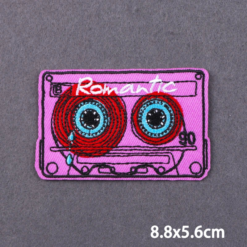 Mandala Iron On Patches For Clothes DIY Embroidery Applique Fusible Patch Ironing Stickers Letters Patch For Jacket Badge